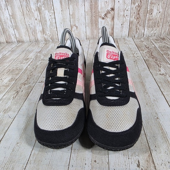 Onitsuka Tiger Running Shoes Sneakers Pink Stripe Athletic Women's 7 - Picture 4 of 8